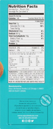 Enjoy Life Gluten-Free Crunchy Mini Vanilla Honey Graham Cookies 6 Count Perspective: right