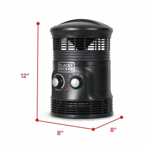 Black and Decker 360° Surround Heater + Fan Perspective: right