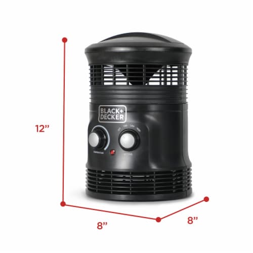 Black and Decker 360° Surround Heater + Fan Perspective: right