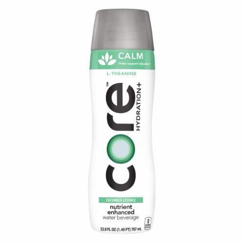 Core Hydration Calm Enhanced Bottled Water Perspective: right