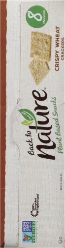 Back to Nature™ Crispy Wheat Crackers Perspective: right