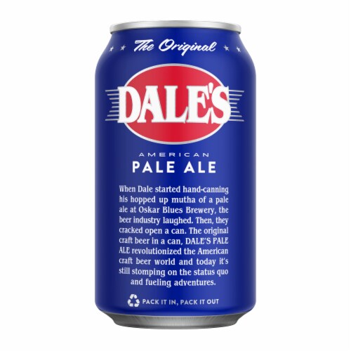 Oskar Blues Dale's Pale Ale Perspective: right