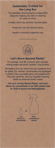 Grove Co.™ Reusable Cleaning Spray Bottle Perspective: right
