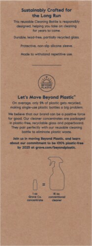Grove Co.™ Reusable Cleaning Spray Bottle Perspective: right