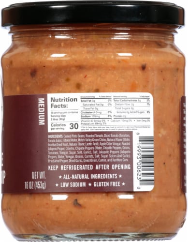 Austin Hatch Chile Pinto Bean Dip Perspective: right