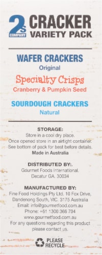 2S Company Variety Pack Crackers Perspective: right