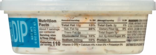 Blitzd Bacon Cheddar Ranch Dip Perspective: right