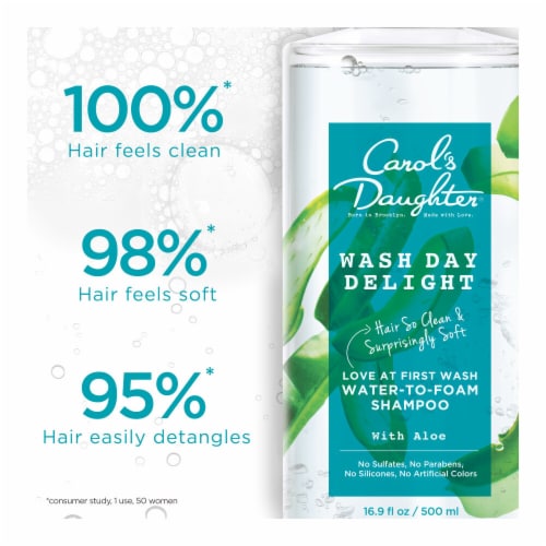 Carol’s Daughter Wash Day Delight Water-To-Foam Shampoo Perspective: right