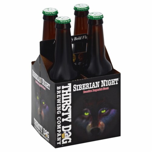Thirsty Dog® Brewing Co. Siberian Night™ Russian Imperial Stout Perspective: right