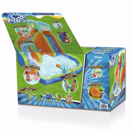 h2ogo turbo splash zone inflatable water park