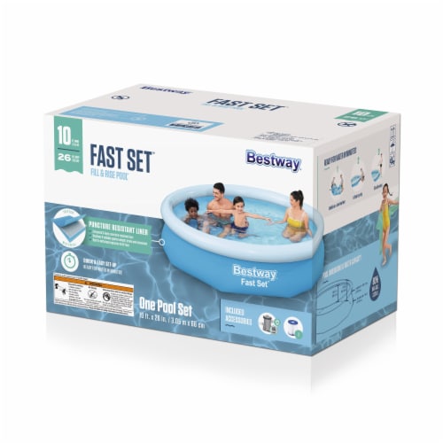 Bestway® Fast Set™ Pool Perspective: right