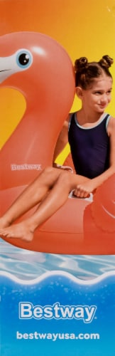 Bestway Fancy Flamingo 54-Inch Ride-On Inflatable Pool Toy Perspective: right