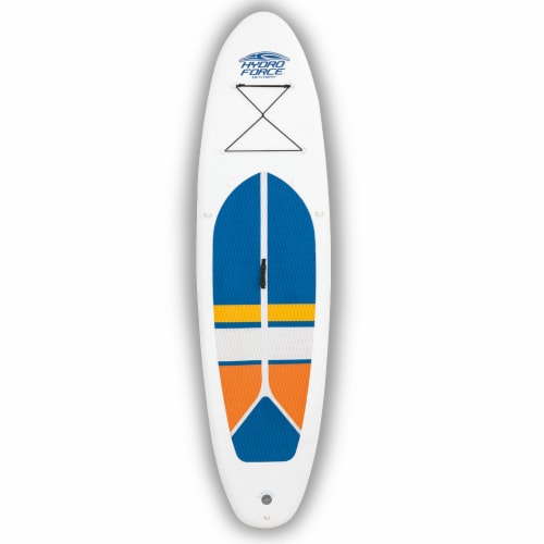 Bestway Hydro-Force Cap SUP Inflatable White Paddle Board Perspective: right