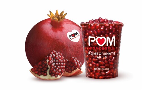 POM Wonderful Pomegranate Arils, Ready to Eat Pomegranate Seeds Perspective: right