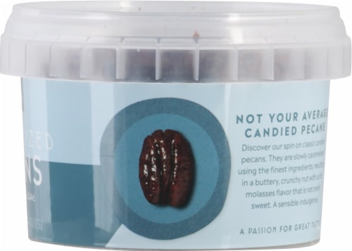 Mitica® Mini Tub Caramelized Pecans Perspective: right