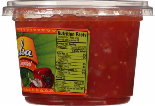 Chuck and Dave's Premium Salsa Original Mild Perspective: right