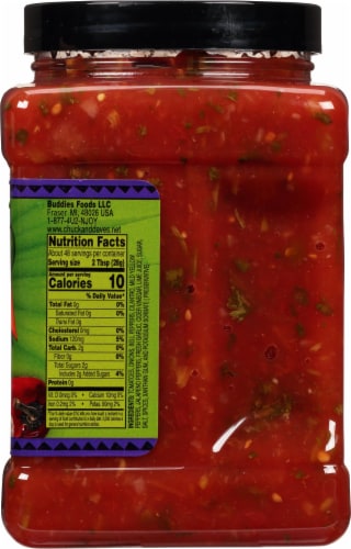 Chuck and Dave's Medium Salsa 48 oz Perspective: right