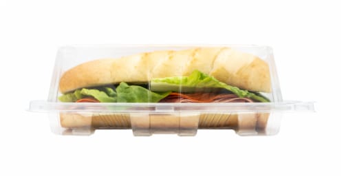 Deli Garlic Panini Italian Style Sub Perspective: right