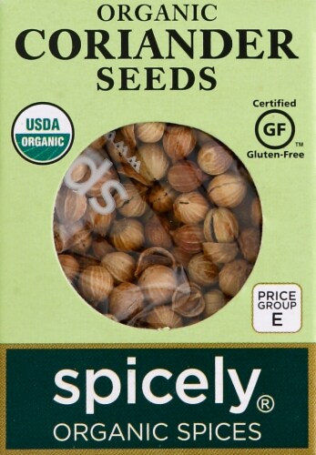 Spicely Organics Coriander Seeds Perspective: right