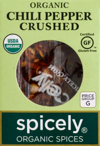 Spicely Organics Crushed Chili Pepper Perspective: right