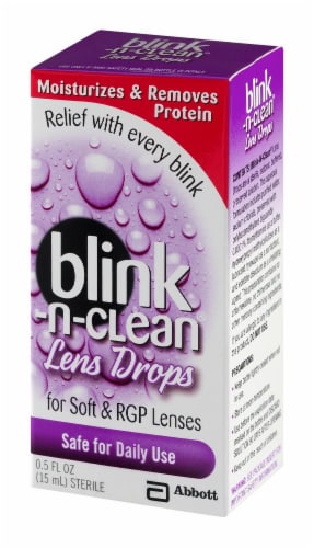 Blink-N-Clean Lens Drops Perspective: right