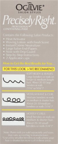 Ogilvie® Precisely Right® for Color-Treated Hair Professional Conditioning Perm Kit Perspective: right