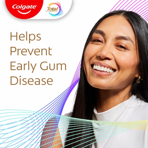 Colgate Total Active Prevention Gum Protect Fresh Mint Toothpaste Perspective: right