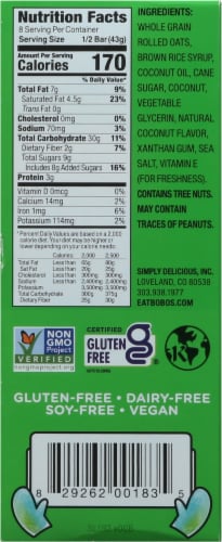 Bobo's® Coconut Oat Bars Perspective: right