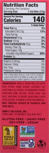 Bobo's® Strawberry Stuff'd Oat Bites Perspective: right