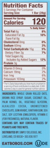 Bobo's Dipp'd Dark Chocolate Oat Bars Perspective: right