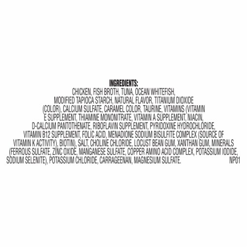 Meow Mix Tasty Layers Tuna and Whitefish Wet Cat Food Perspective: right