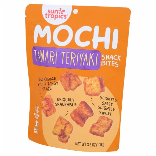 Sun Tropics® Mochi Tamari Teriyaki Snack Bites Perspective: right