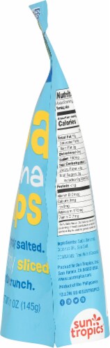 Sun Tropics Island Sea Salt Saba Banana Chips Perspective: right