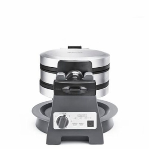 CRUX® Artisan Series Double Rotating Waffle Maker Grey, 1 ct Kroger