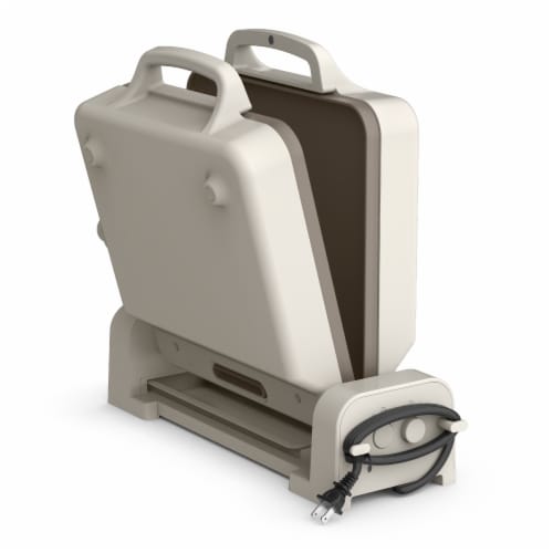 Bella® Folding Teo-Temp Griddle Ceramic Perspective: right