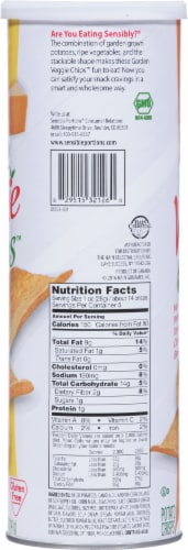 Sensible Portions™ Garden Veggie Cheddar Cheese Chips Perspective: right