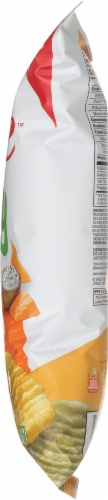 Sensible Portions® Garden Veggie™ Cheddar Sour Cream Wavy Chips Perspective: right