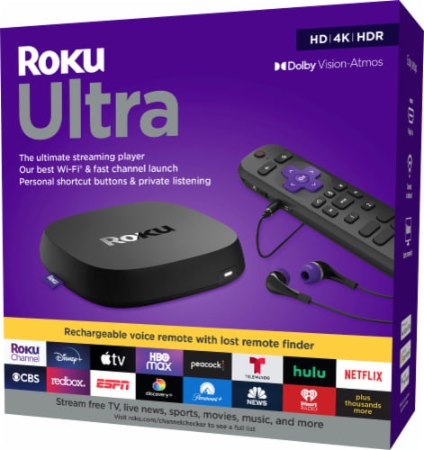 Roku 4802R Ultra Streaming Player Perspective: right