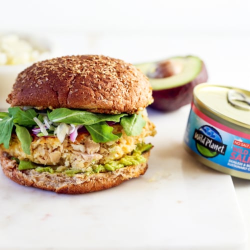Wild Planet Wild Pink No Salt Added Salmon Perspective: right