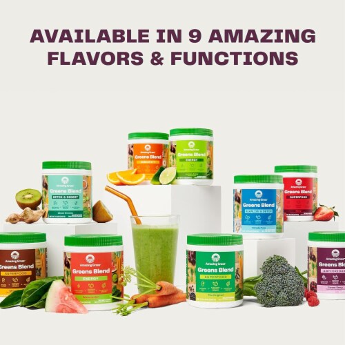 Amazing Grass® Green Super Food Whole Food Supplement Perspective: right