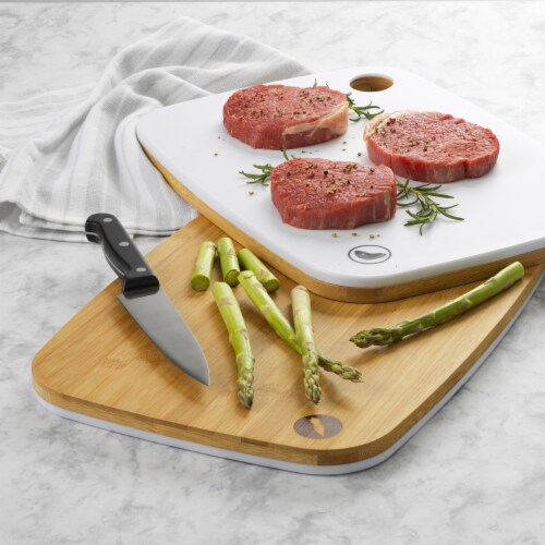 Architec® Flip Chop Two-Sided Cutting Board Perspective: right