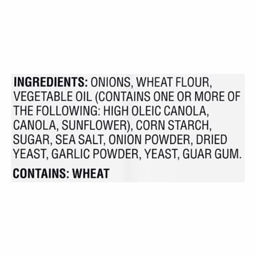 ALEXIA® Crispy Onion Rings with Panko Breading and Sea Salt Perspective: right