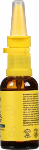 Beekeeper's Naturals Propolis Nasal Spray Perspective: right