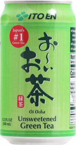 Ito En Unsweetened Green Tea Perspective: right