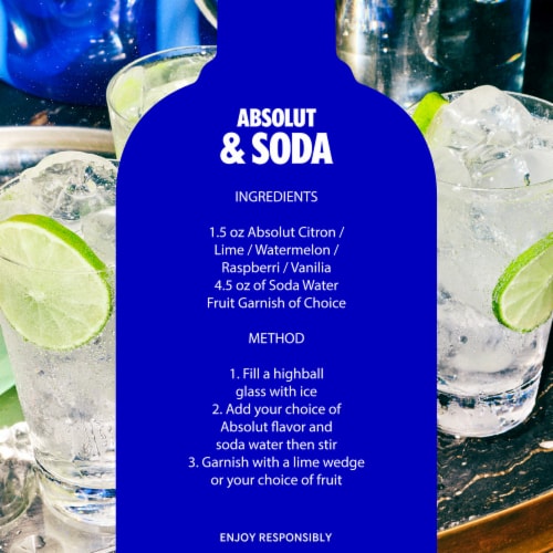 Absolut Watermelon Flavored Vodka Perspective: right