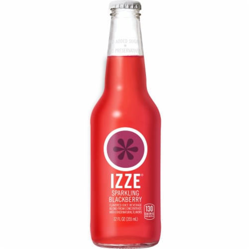 IZZE® Sparkling Blackberry Flavored Juice Drink Perspective: right