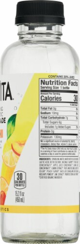 KeVita® Peach Sparkling Probiotic Lemoande Perspective: right