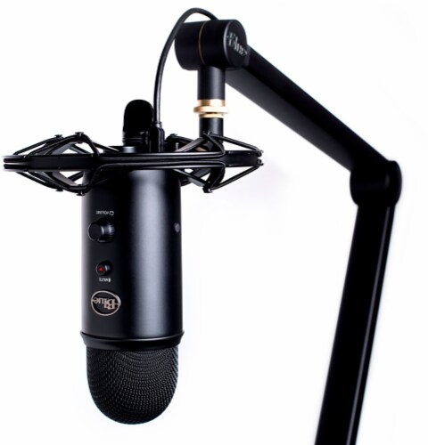 Blue Yeti Broadcast Microphone Bundle - Black Perspective: right