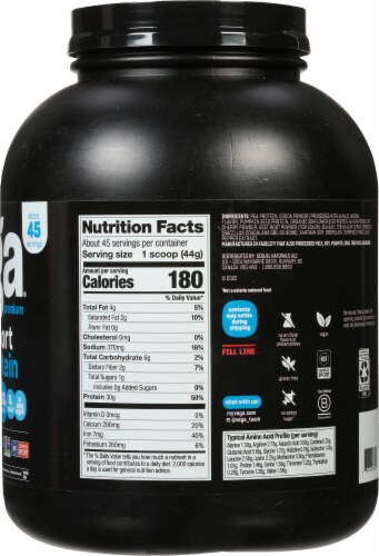 Vega Sport Chocolate Plant Based Protein Powder Perspective: right