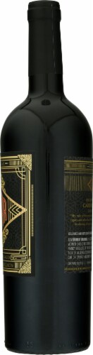Cosentino Winery Cigar Bourbon Barrel Aged Cabernet Sauvignon Red Wine Perspective: right
